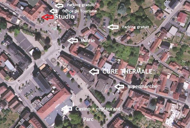 Charmant Studio Classe 3 Etoiles Au Coeur De Niederbronn-Les-Bains Eksteriør bilde